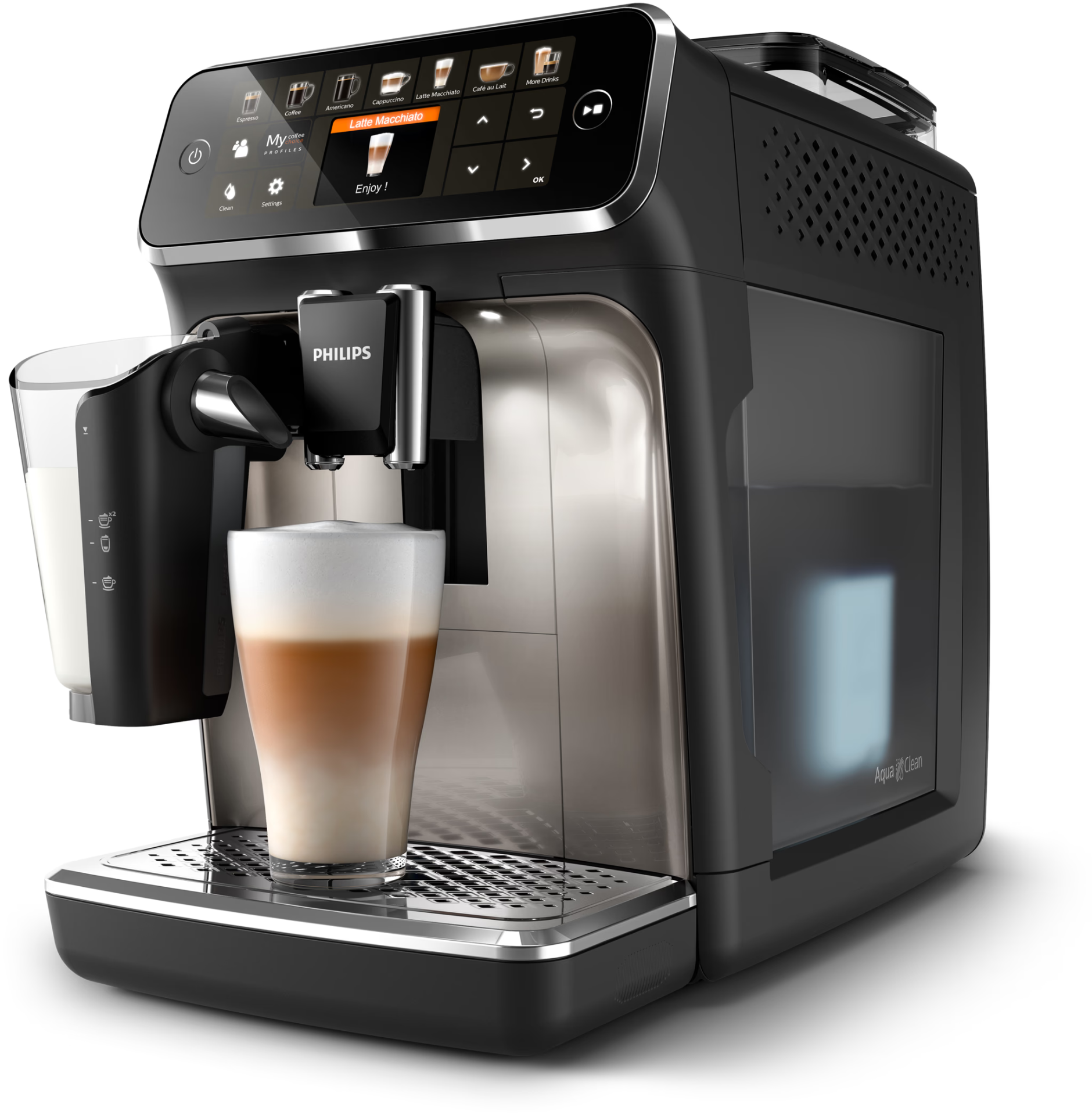 Philips 5500 Kaffeevollautomat Seitenansicht